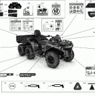 006 - Outlander T MAX 6X6 - 1000 EFI - XU+ - T Regulation 07- body - decals