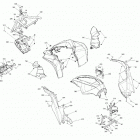 002 - Renegade 570 EFI - XMR - North America 07- body - front section