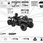 004 - Outlander T MAX 6X6 - 450 EFI - XU+ - T Regulation 07- body - decals