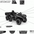 001 - Outlander MAX 6X6 - 450 EFI - DPS - North America 07- body - decals