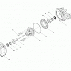 004 - Outlander T MAX 450 EFI - DPS - T Regulation 04- drive - front section - differential parts - 7054020...