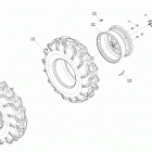 001 - Outlander 650 EFI - XU - CE 04- drive - front wheels