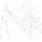 006 - Outlander 1000R EFI - XMR - North America Воздухозаборник