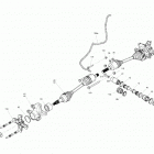 006 - Outlander MAX 650 EFI - XT - CE 04- drive - front section - common parts
