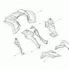 001 - Outlander T 6X6 - 450 EFI - T Regulation 09- fender kit - squadron green - pro+