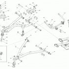 003 - Outlander T 6X6 - 1000 EFI - XU+ - T Regulation 05- suspension - front