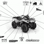 002 - Outlander 570 EFI - STD - International 07- body - decals  - std