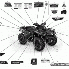 002 - Outlander 570 EFI - STD_DPS_XT_Mossy Oak Edition - North America 07- body - decals  - mossy oak edition
