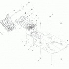 001 - Renegade 1000R EFI - XXC - CE 07- body - skid plate
