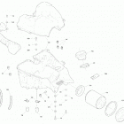 001 - Outlander MAX 6X6 - 450 EFI - DPS - North America 02- engine - air intake