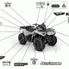002 - Outlander 570 EFI - XU - CE 07- body - decals  - xu