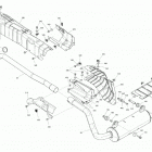 004 - Outlander MAX 450 EFI - STD_DPS - North America 02- engine - exhaust - std - dps