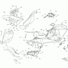 002 - Renegade 570 EFI - XMR - North America 07- body - rear section