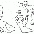 TRX680FGA Рычаги & переключатели & тросы