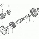 TRX400FA Трансмиссия