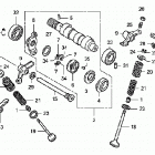 TRX400EX Распредвал и клапана