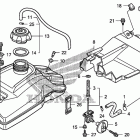 TRX400EX Fuel tank (1)