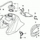 TRX90EX Fuel tank ('06-'07)