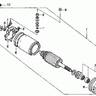 TRX400FA Стартер