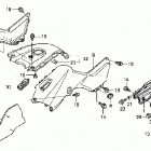 TRX400FA Облицовка кузова