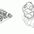 TRX420TE Комплекты прокладок A
