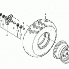 TRX400EX Переднее колесо