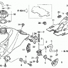 TRX450ER Fuel tank ('04-'07)