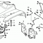 TRX250TE Переднее крыло