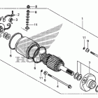 TRX250TE Starting motor ('06-'07)