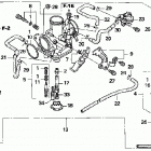 TRX250TE Карбюратор