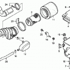 TRX400EX Воздухозаборник