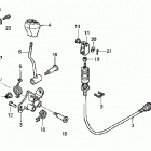 TRX400FA Рычаг переключения