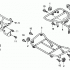 TRX250TE Багажник