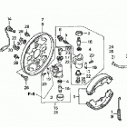 TRX400FA Передний тормоз