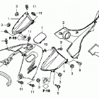 TRX420TE Облицовка кузова