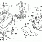 TRX680FGA Топливный бак