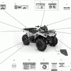 002 - Outlander 450 EFI - International - Non-European Communities 09- decals - std
