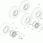 006 - Outlander T MAX 6X6 - 1000 EFI - T Regulation 07- wheels and tires - pro+