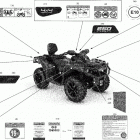 011 - Outlander MAX 850 EFI - International 09- decals - xt