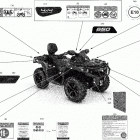 009 - Outlander MAX 650 EFI - XT - International - European Communities 09- decals - xt