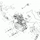 003 - Renegade 850 EFI - North America Двигатель