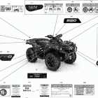 001 - Outlander T 650 EFI - T Regulation 09- decals - xt