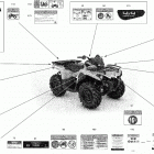 001 - Outlander T 450 EFI - T Regulation 09- decals - dps