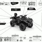 004 - Outlander T MAX 650 EFI - PRO+_XT_XTP - T Regulation 09- decals - pro+