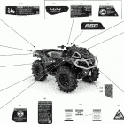 004 - Outlander 850 EFI - XMR - North America 09- decals - xmr