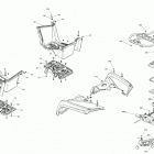 003 - Outlander 570 EFI - STD - International 09- body - rear section