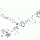 005 - Outlander 1000R EFI - XT - International 08- rear drive - differential parts