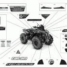 005 - Renegade 1000R EFI - XMR - North America 09- decals - xmr