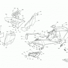 001 - Renegade 570 EFI - XMR - International 09- body - rear section - black