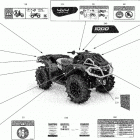 007 - Outlander 1000R EFI - XMR - International - European Communities 09- decals - xmr
